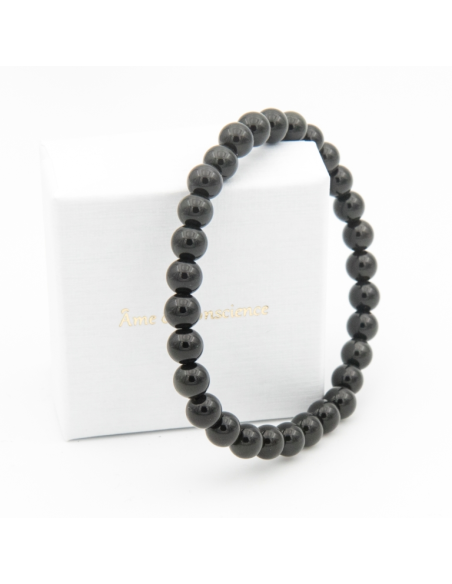 OBSIDIENNE CELESTE 6MM A